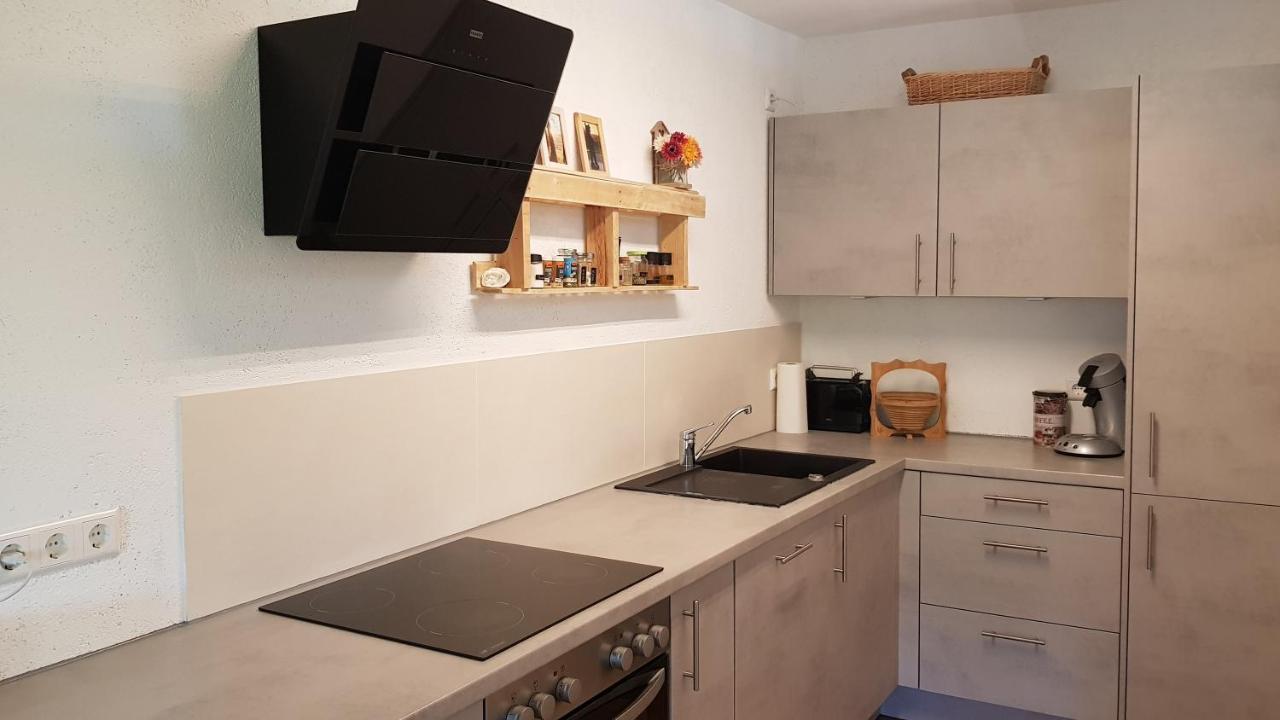 Gluexnest Apartment Bernstadt  Bagian luar foto